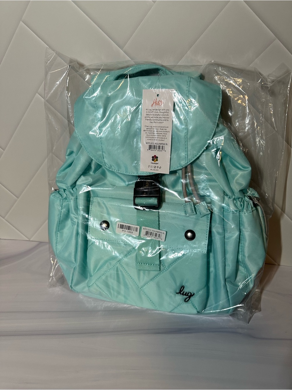Lug Wiffle Backpack - NEW - Aquamarine Blue